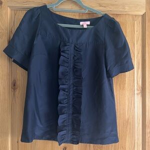 Lilly Pulitzer Silk Top - size 4
